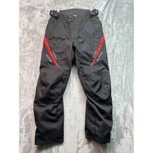Alpha Cycle Gear Black Motorcycle Riding Racing Padded Moto Pants Mens Sz 36x32
